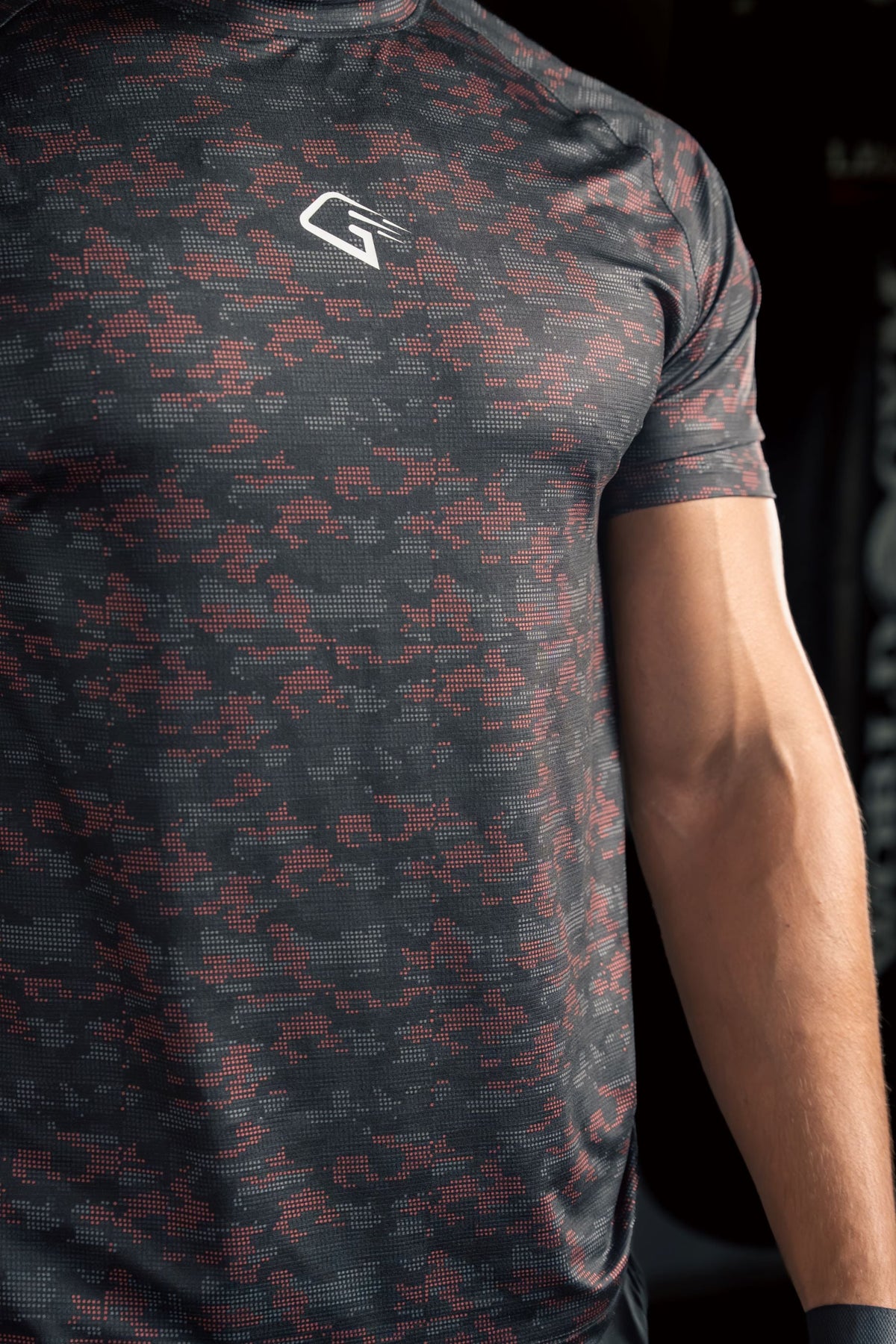 Camo Crimson T-shirt