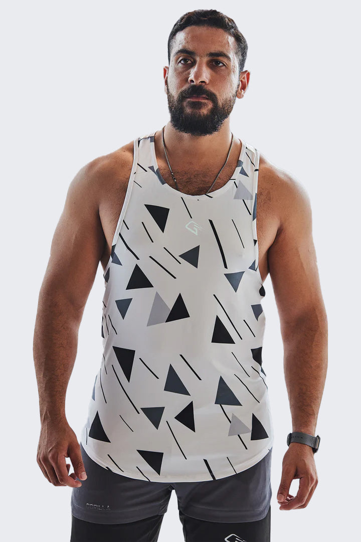 The white Royalty sleeveless