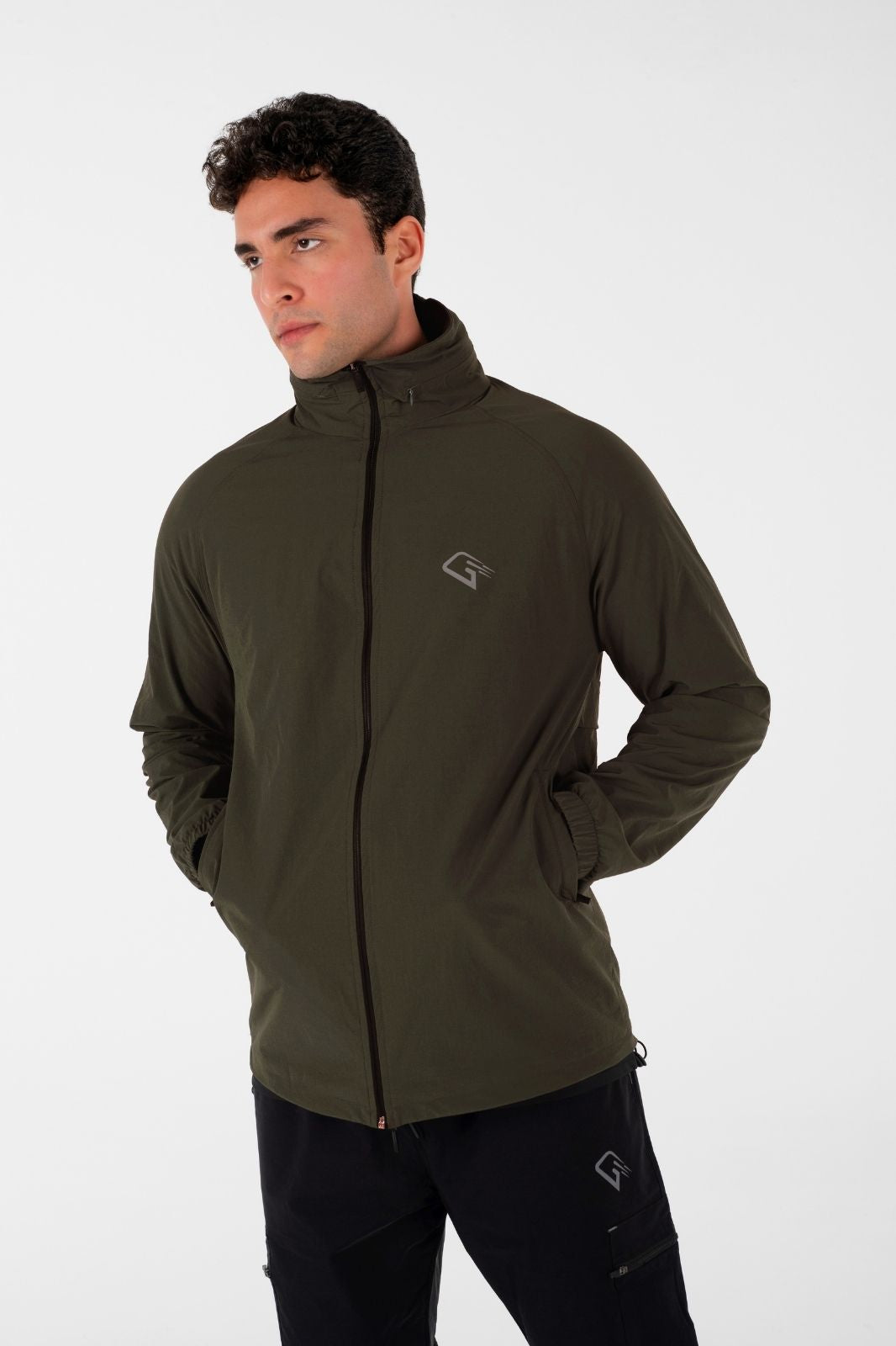 I-Pulse Olive Jacket