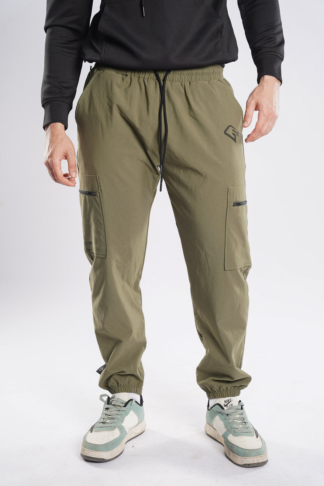 Military Green Cargo Pants