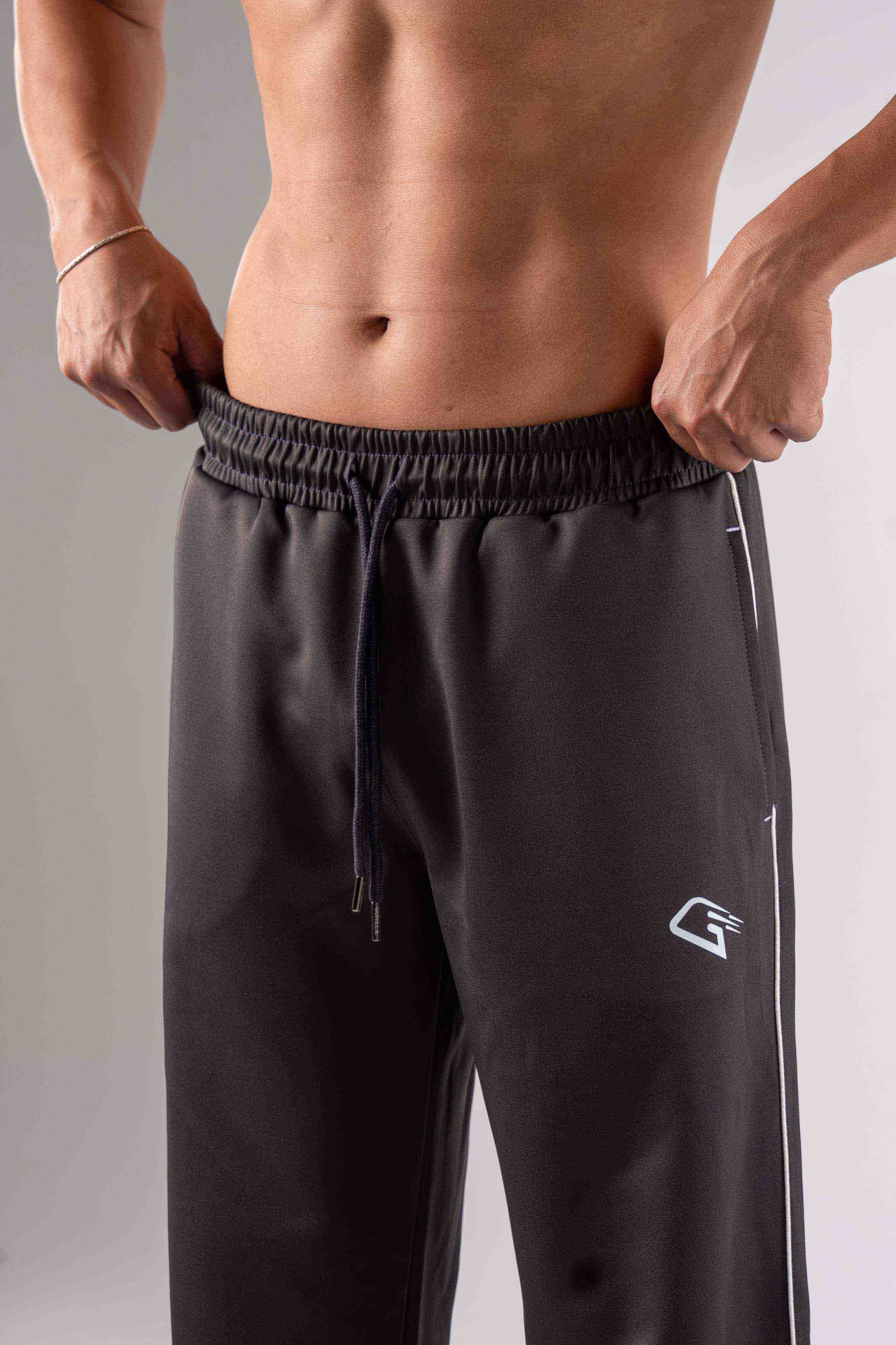 Active Line Gray Men Pants