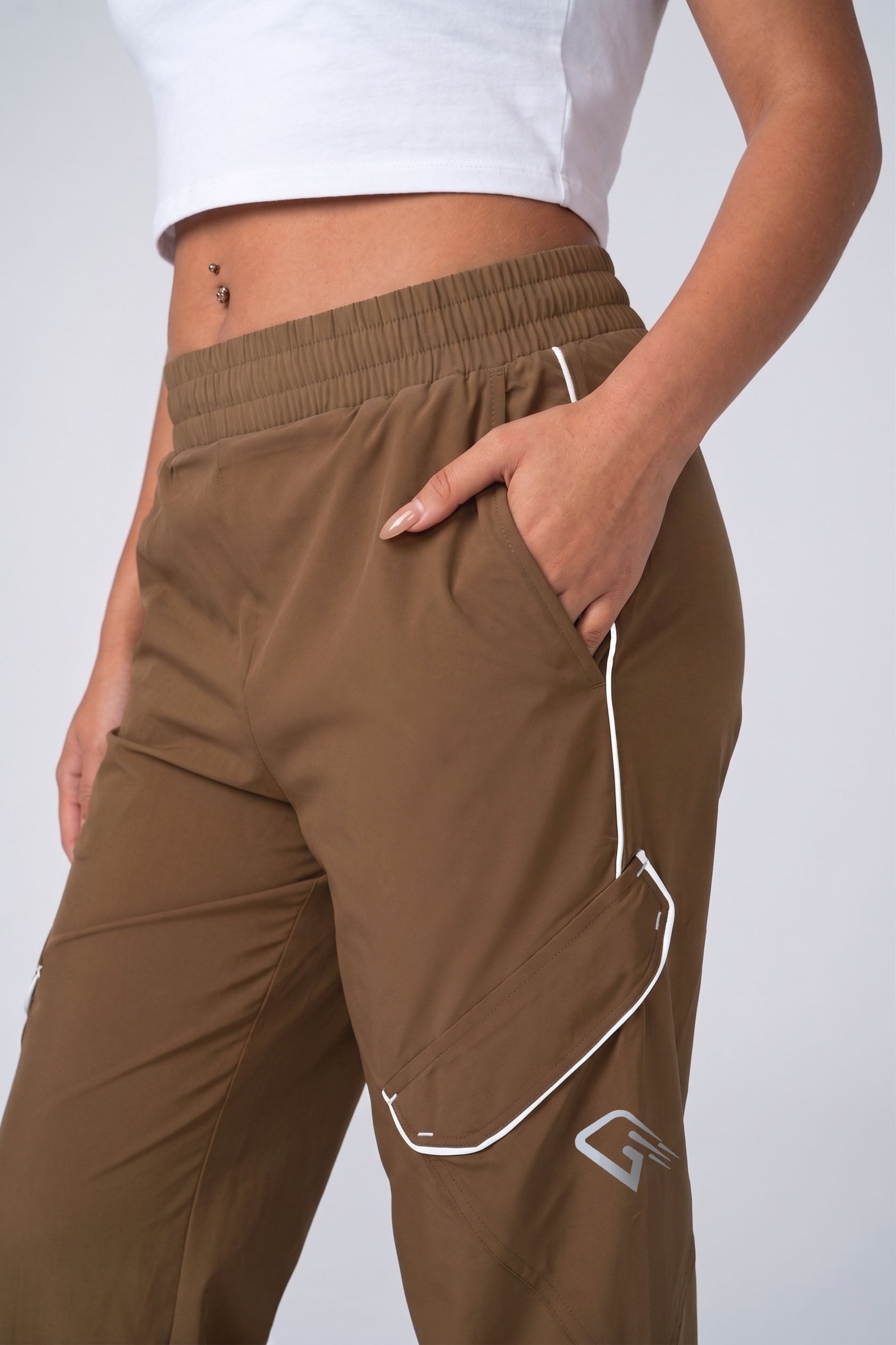 Drift Camel Wide Pants