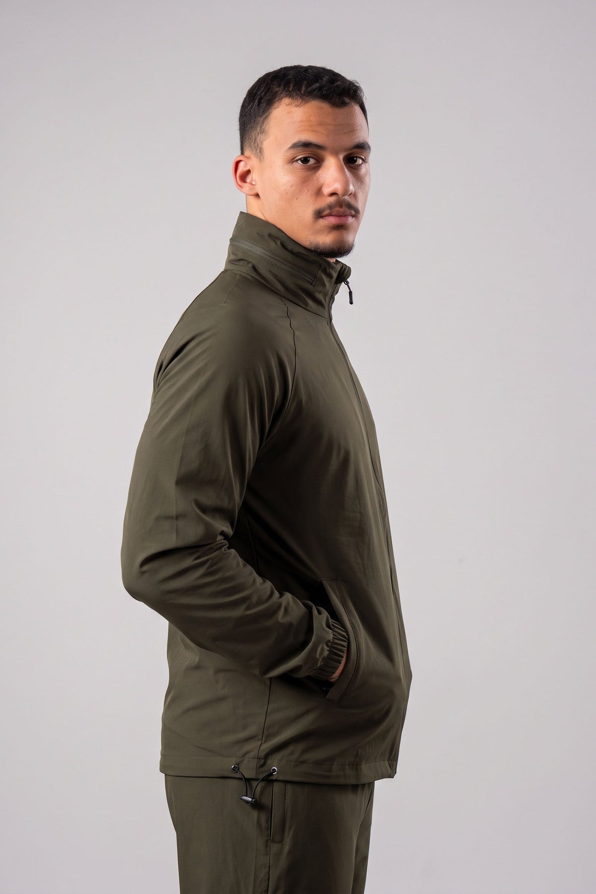 I-Pulse Olive Jacket