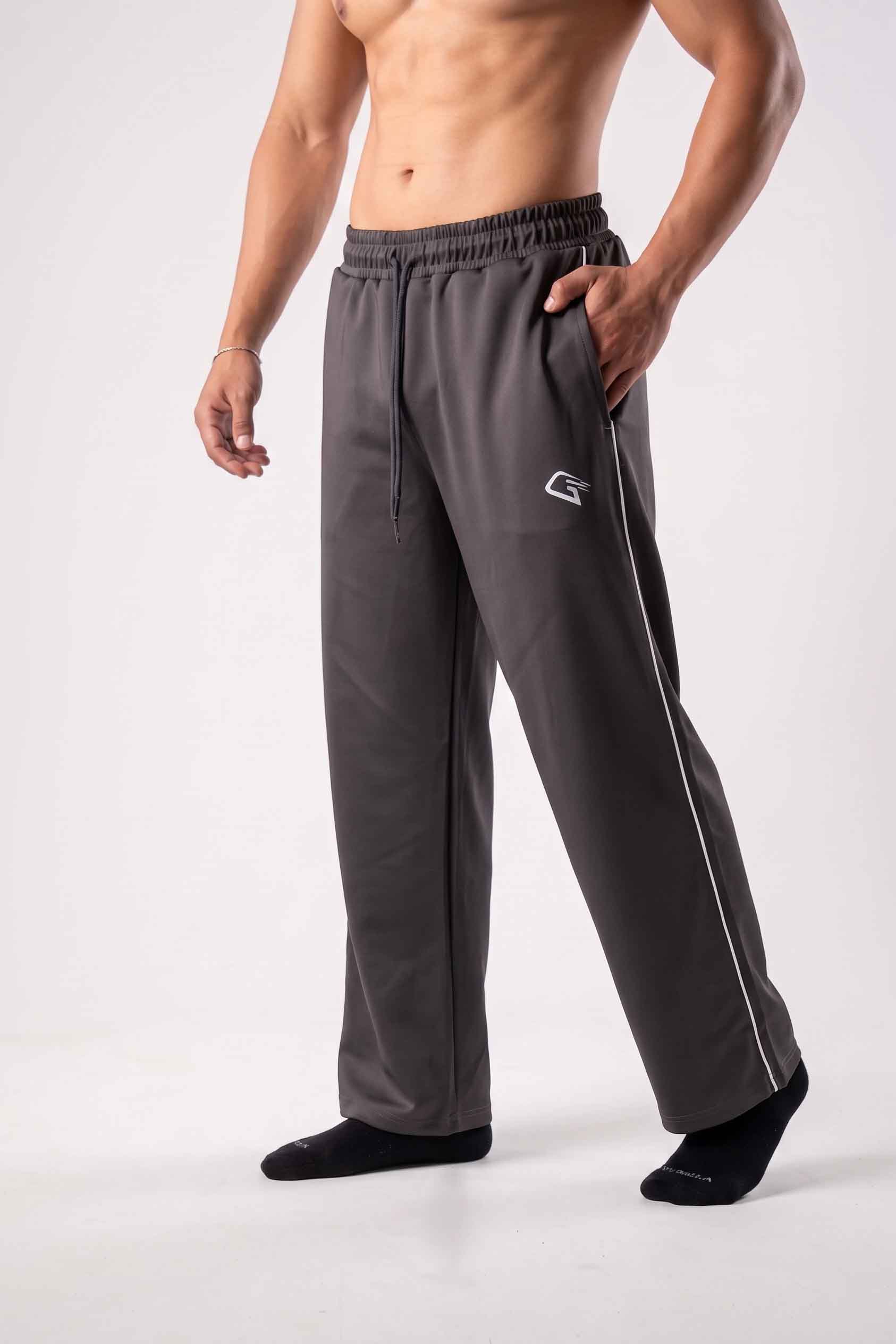 Active Line Gray Men Pants