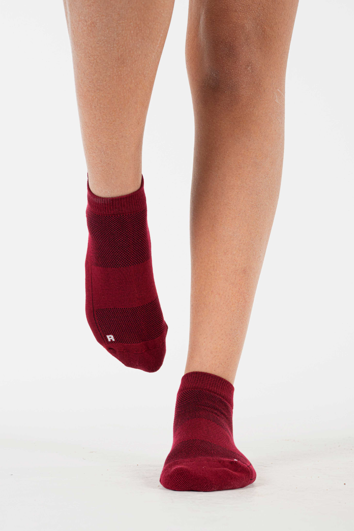 Gorilla Ankle Socks —Velvet Burgundy Socks 3-Pack