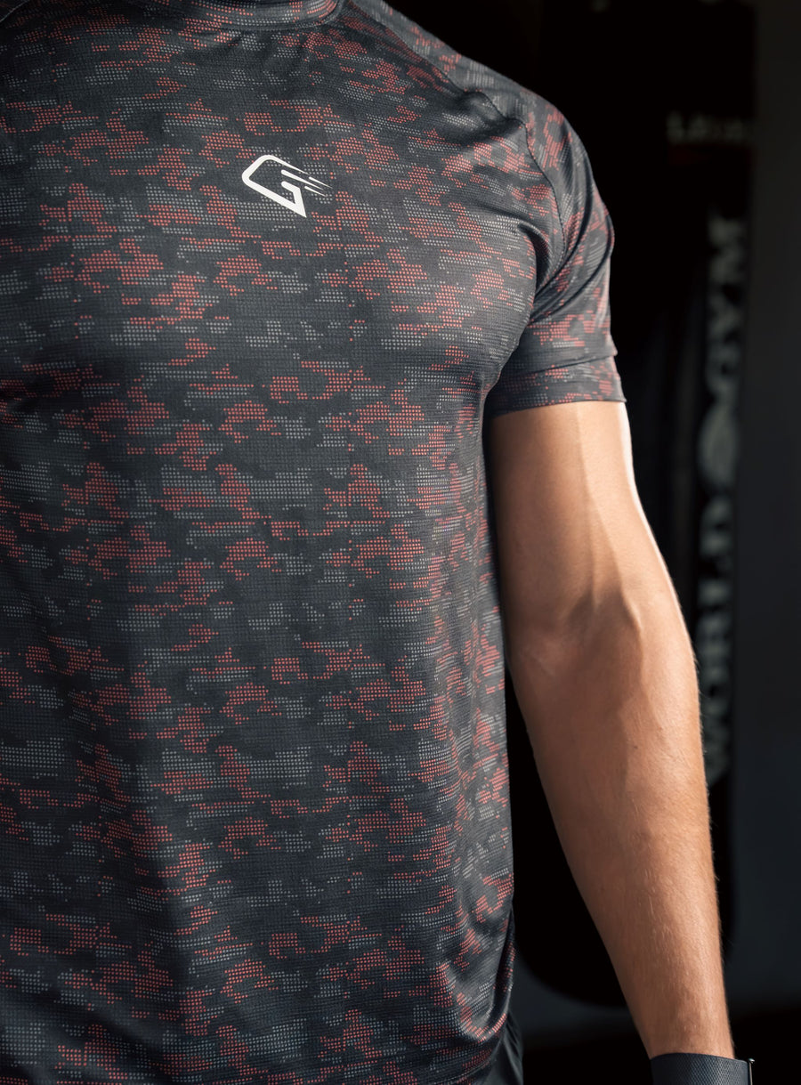 Camo Crimson T-shirt