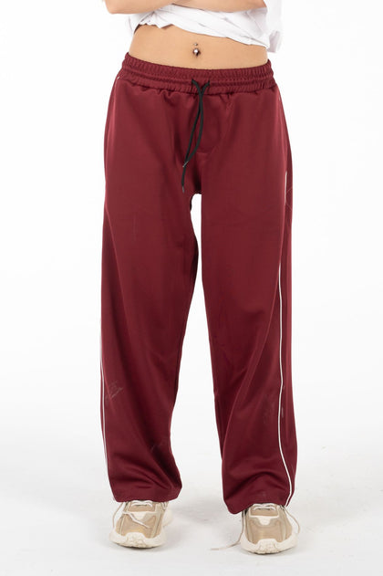 Active Line Burgandy Women Pants