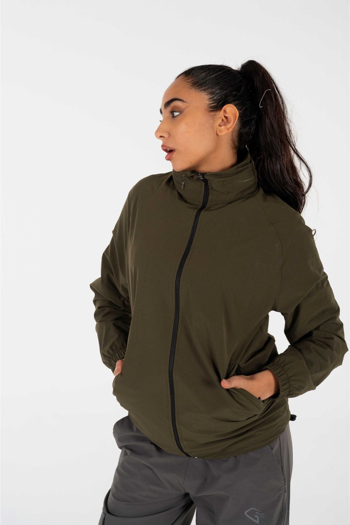 I-Pulse Olive Jacket
