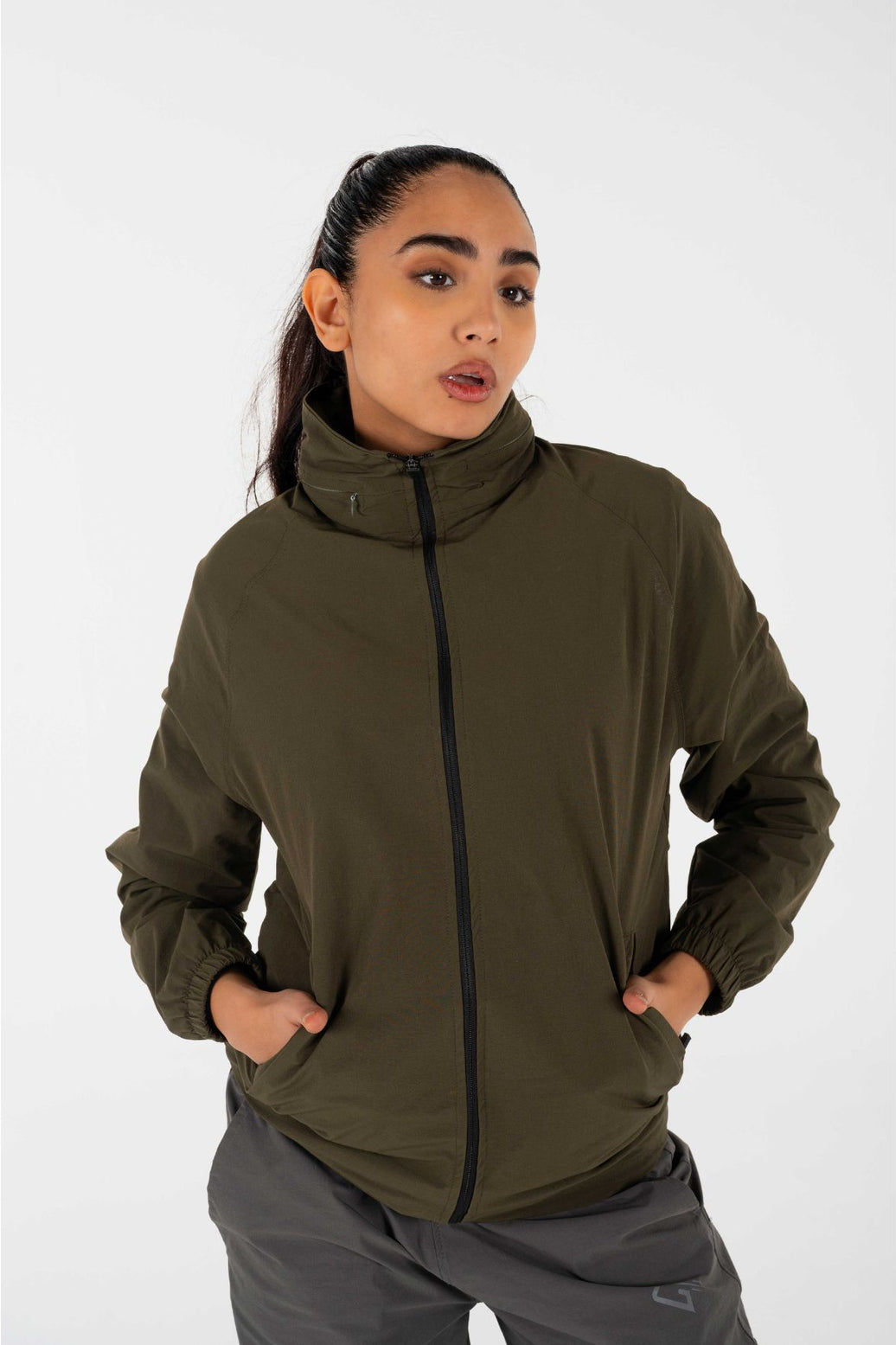 I-Pulse Olive Jacket