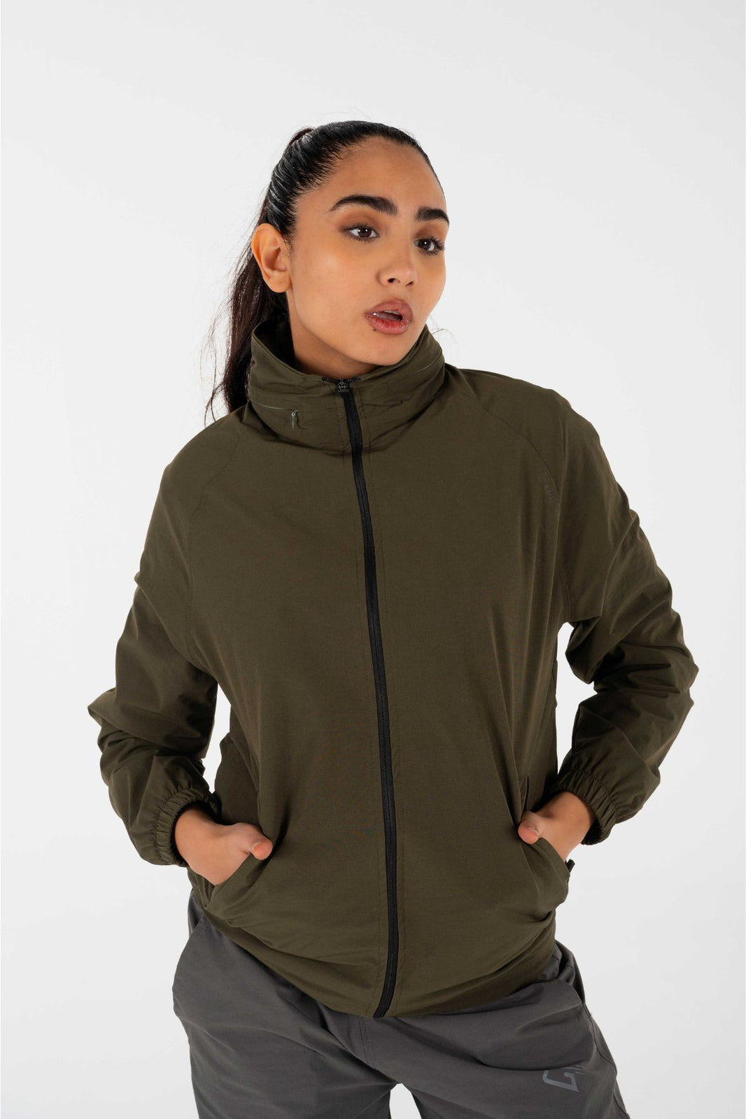 I-Pulse Olive Jacket