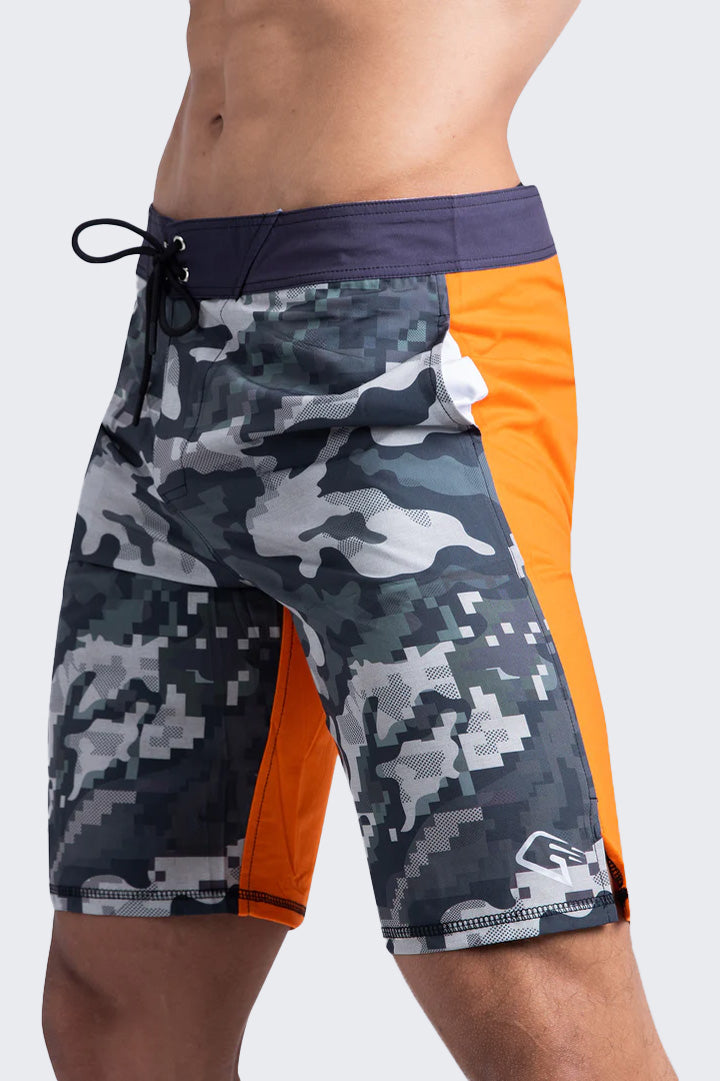 Multicolor camouflage Shorts