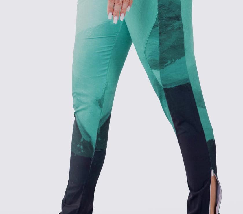 Green Waves Pants [ Outlet ]