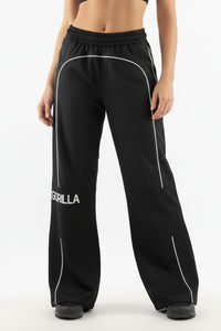 Active Line Black Women Pants