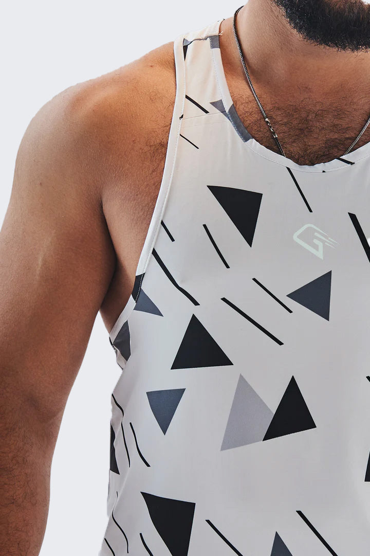 The white Royalty sleeveless