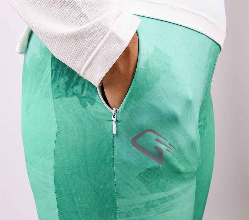 Green Waves Pants [ Outlet ]