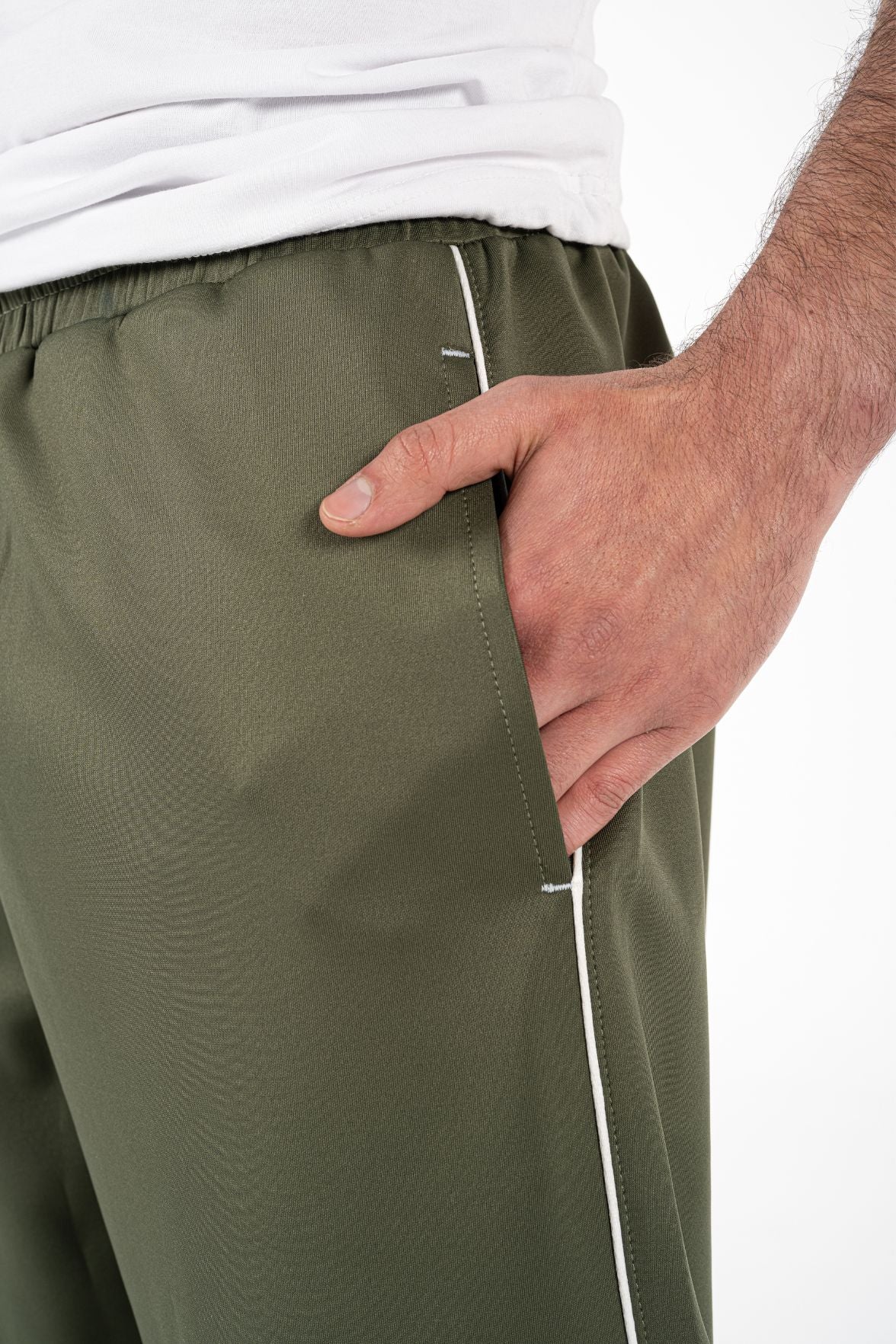 Active Line Olive Men Pants