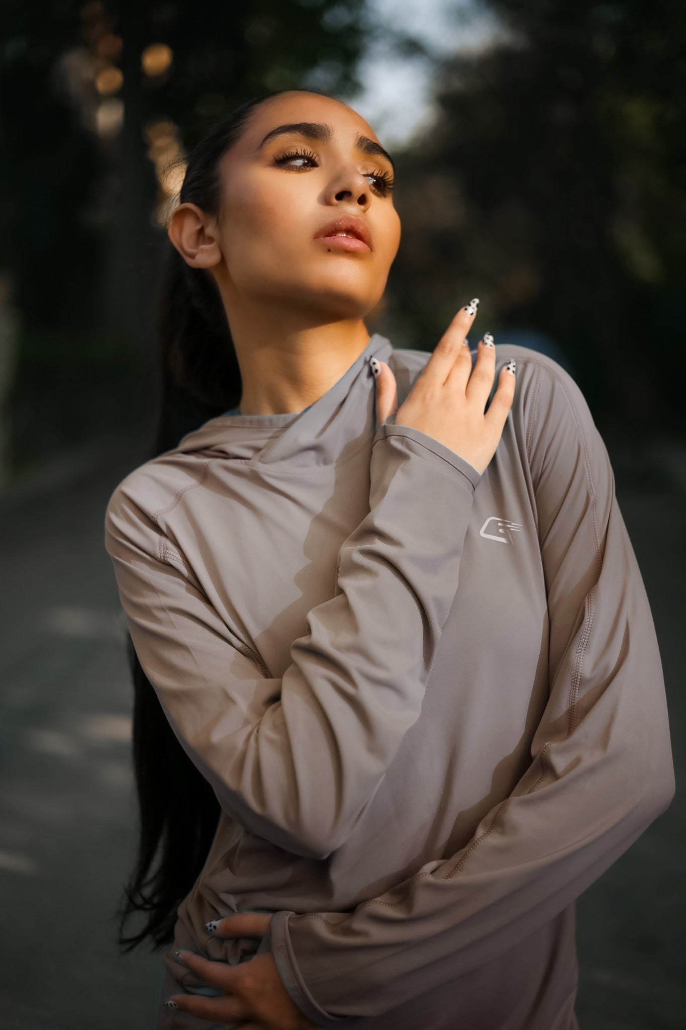 Core Basic Olive Long sleeves