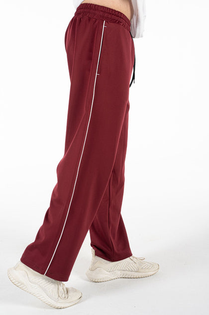 Active Line Burgandy Men Pants