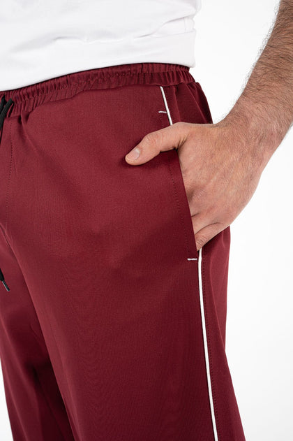 Active Line Burgandy Men Pants