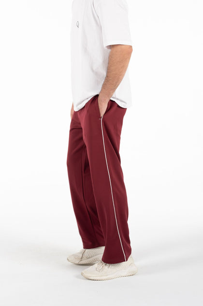 Active Line Burgandy Men Pants