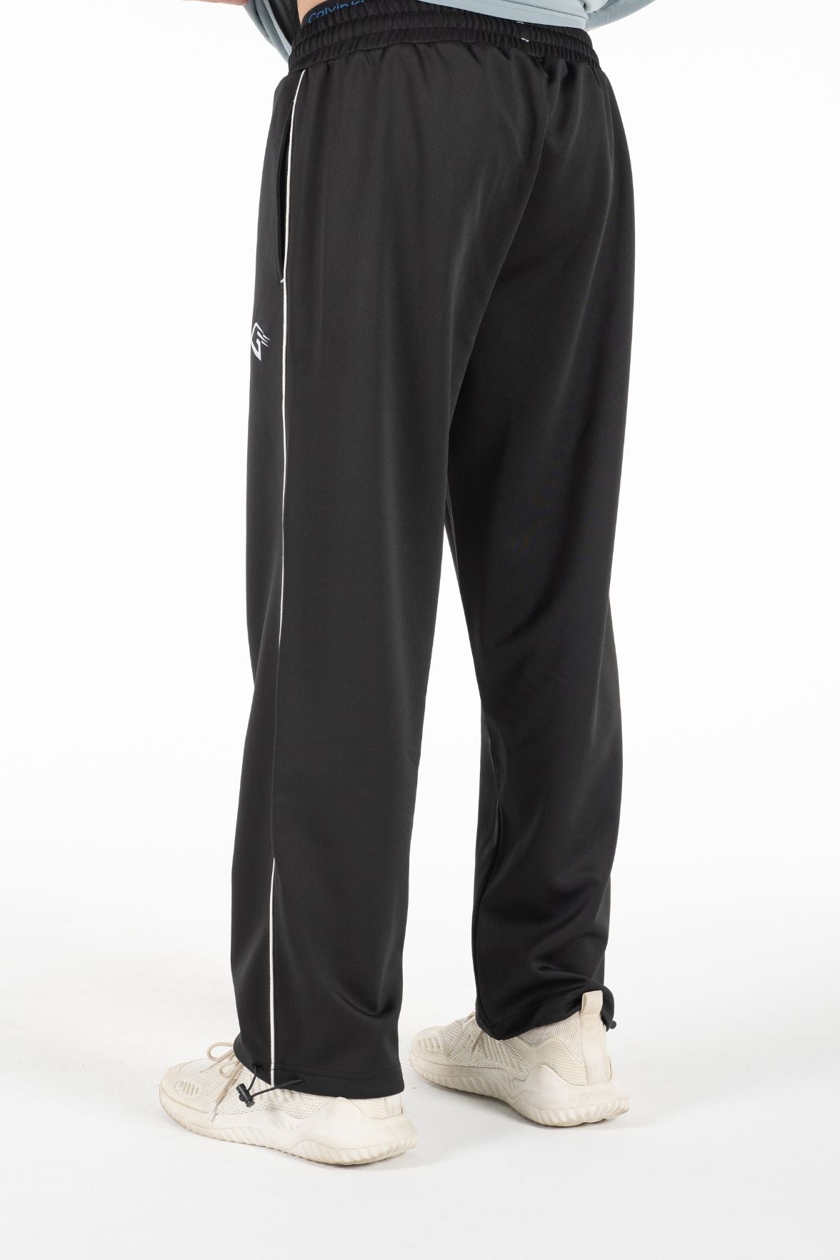 Active Line Black Men Pants