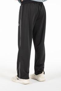 Active Line Black Men Pants
