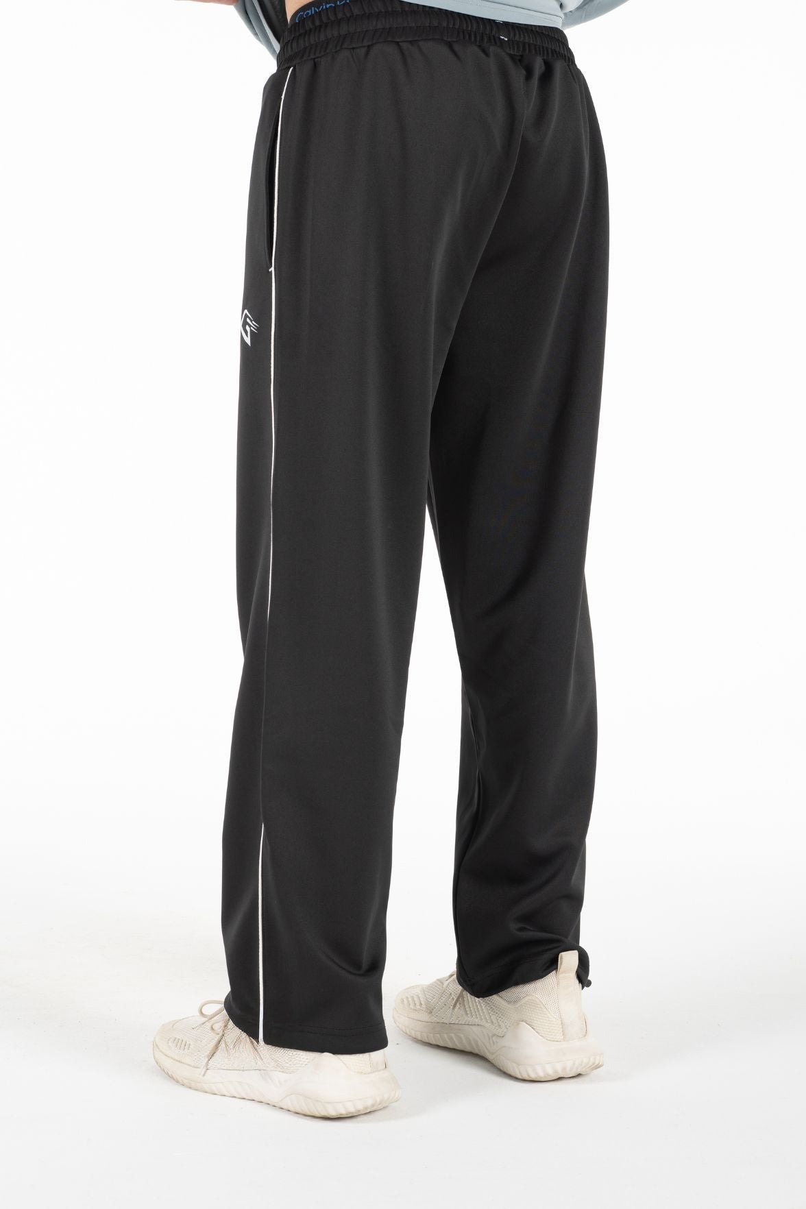 Active Line Black Men Pants