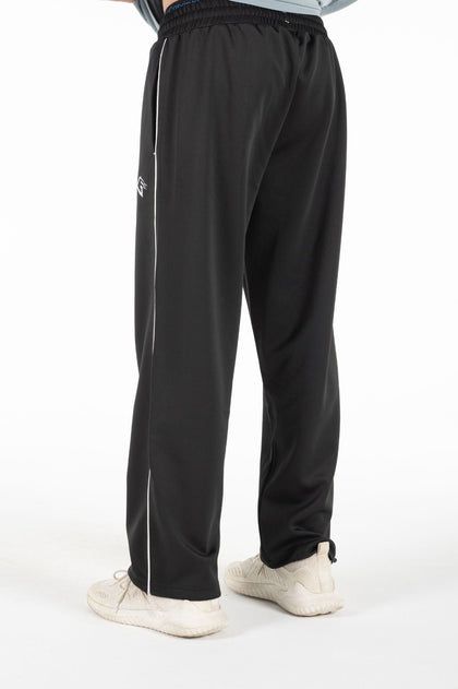 Active Line Black Men Pants
