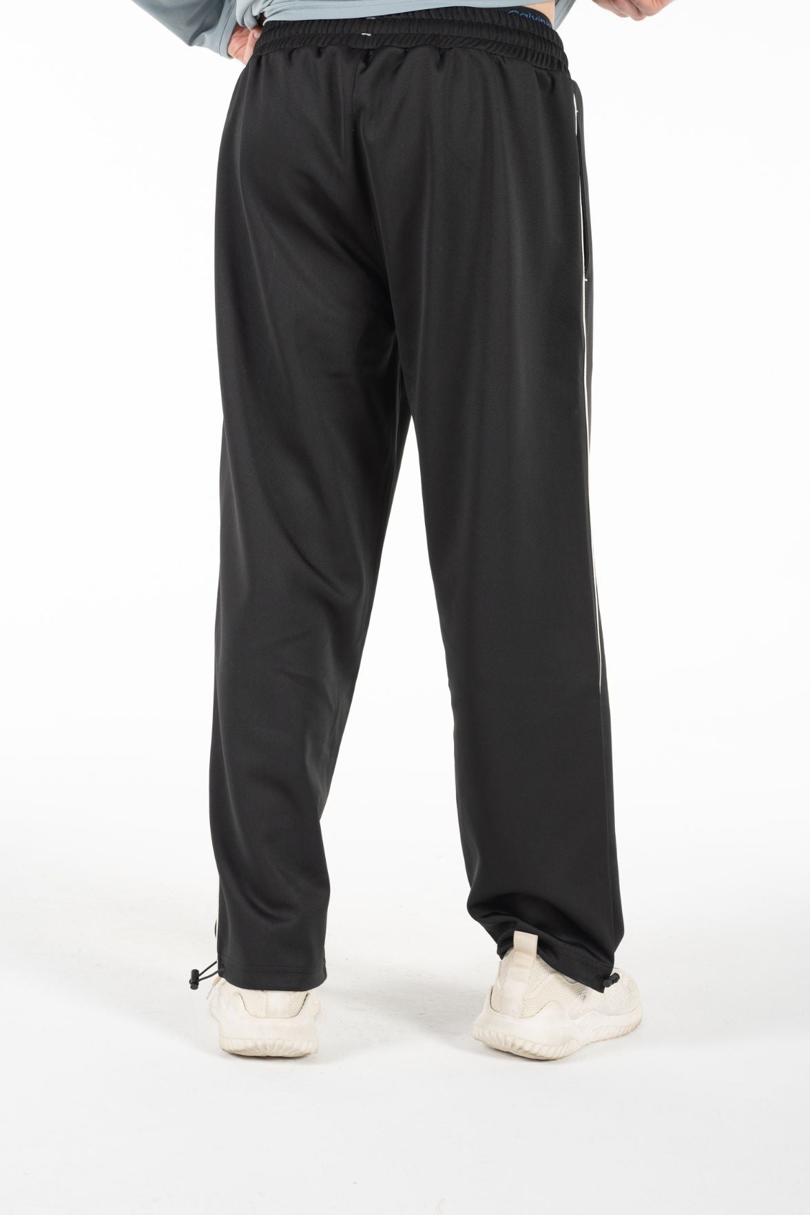 Active Line Black Men Pants