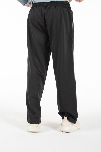 Active Line Black Men Pants