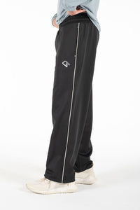 Active Line Black Men Pants