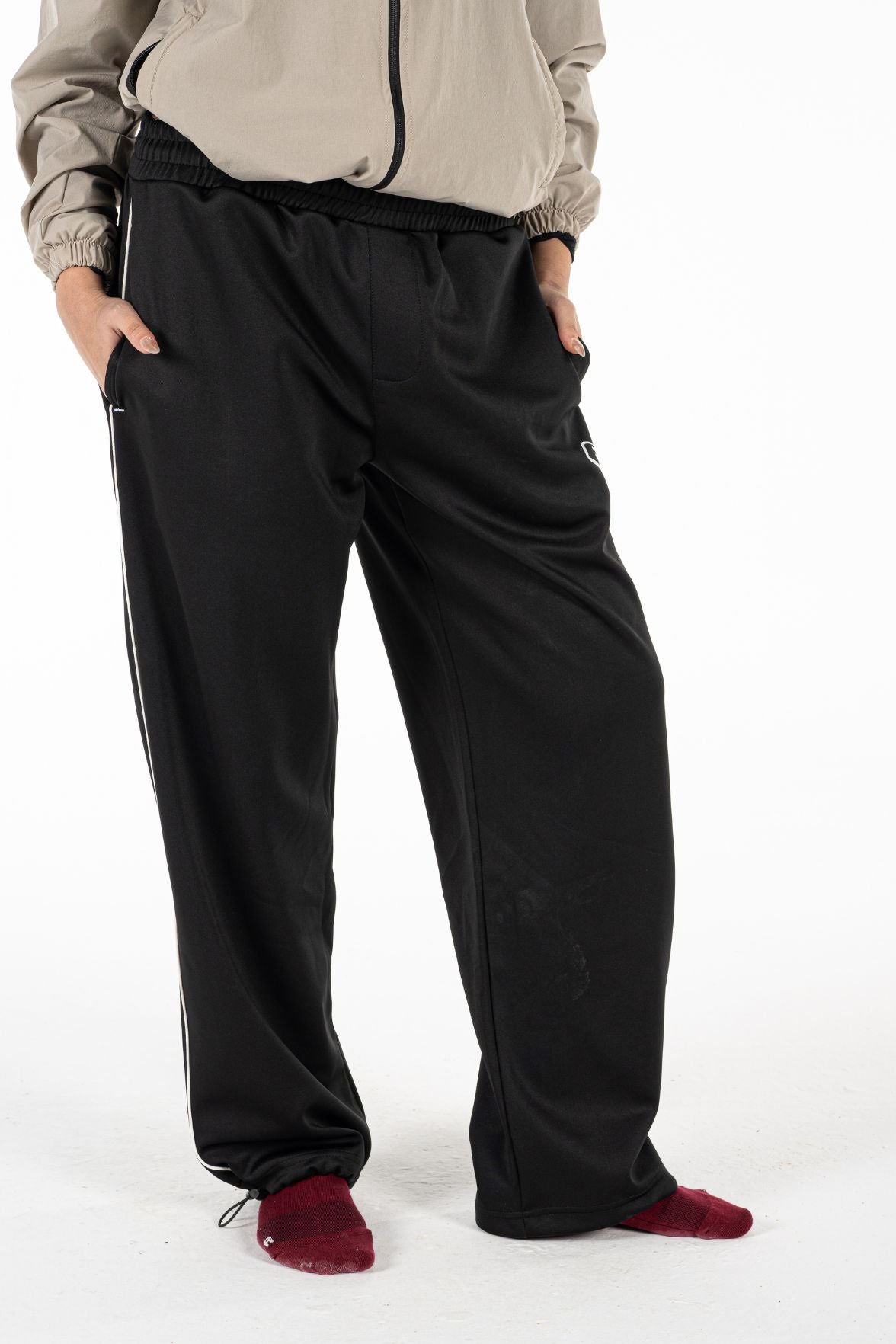 Active Line Black Women Pants