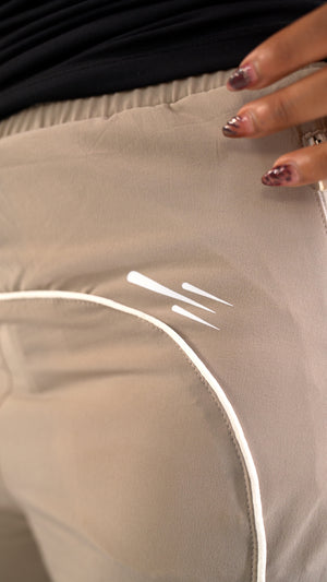 Active Line Biege Women Pants