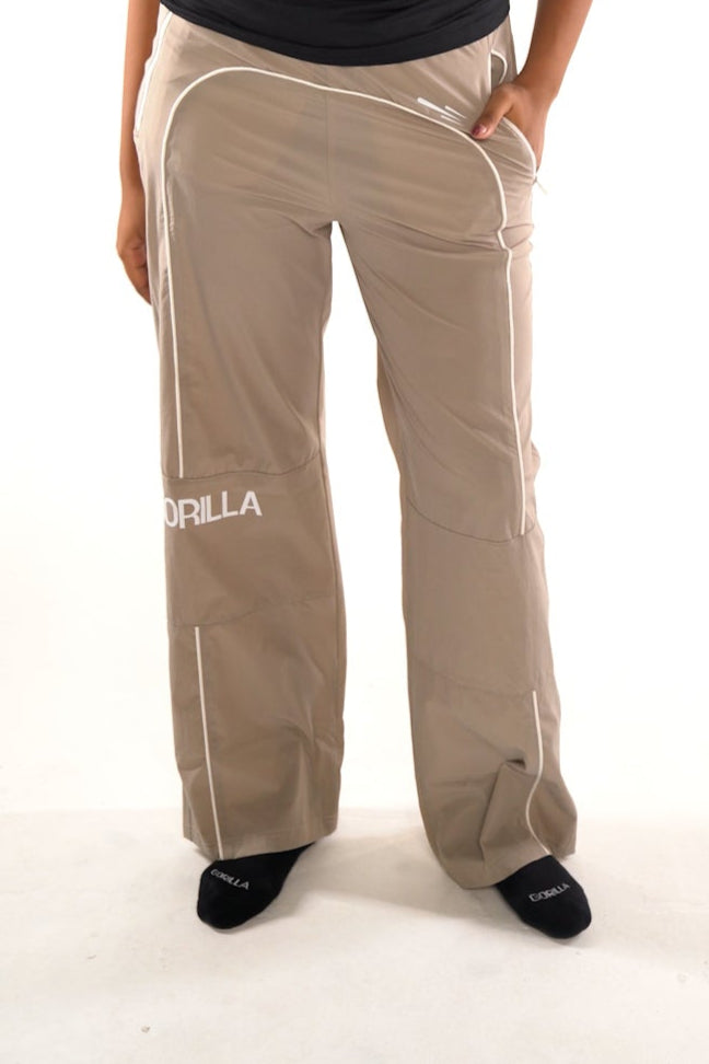 Active Line Biege Women Pants