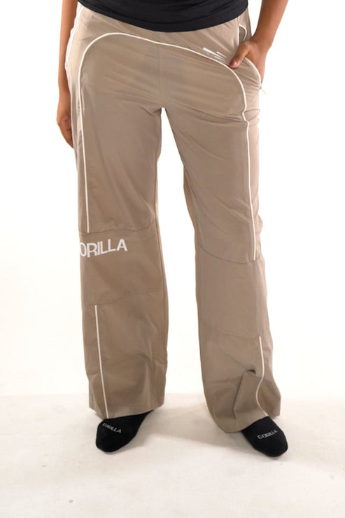 Active Line Biege Women Pants
