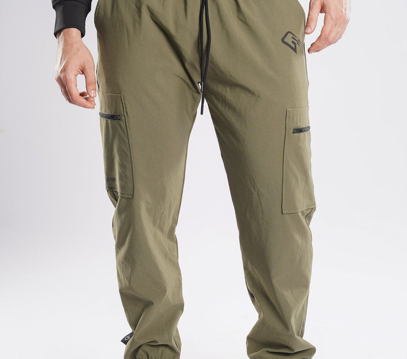 Military Green Cargo Pants