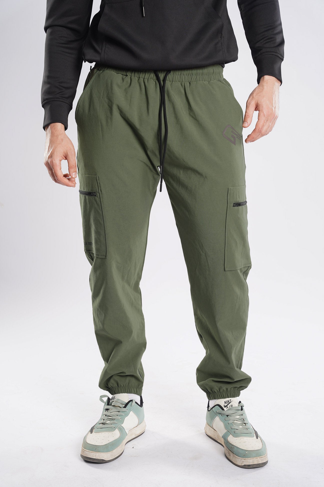 Military Green Cargo Pants V2