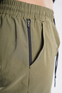 Military Green Cargo Pants
