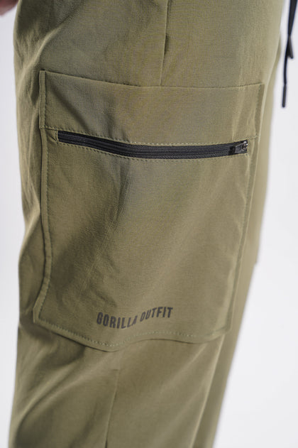 Military Green Cargo Pants