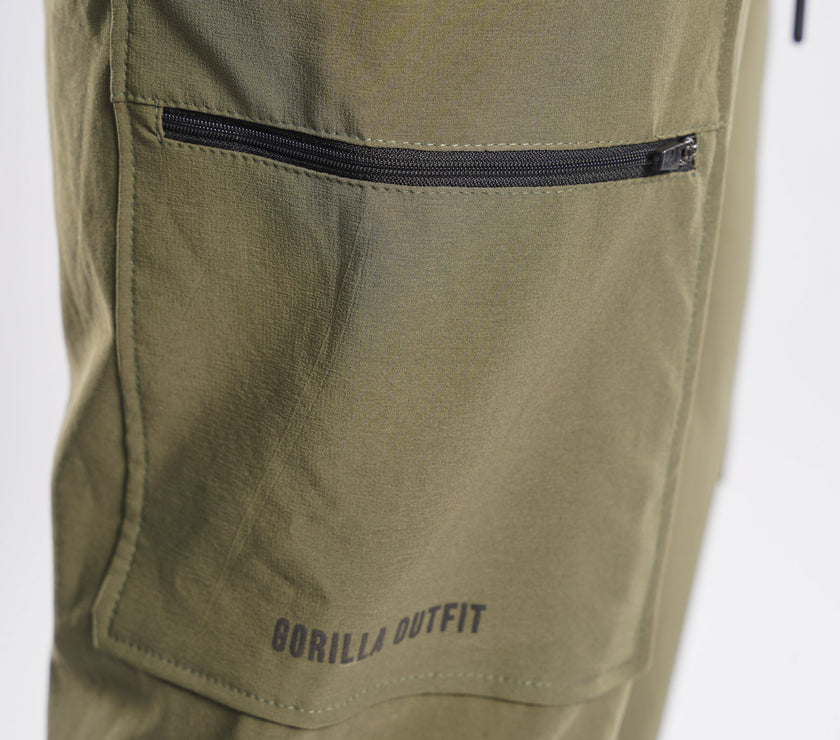 Military Green Cargo Pants