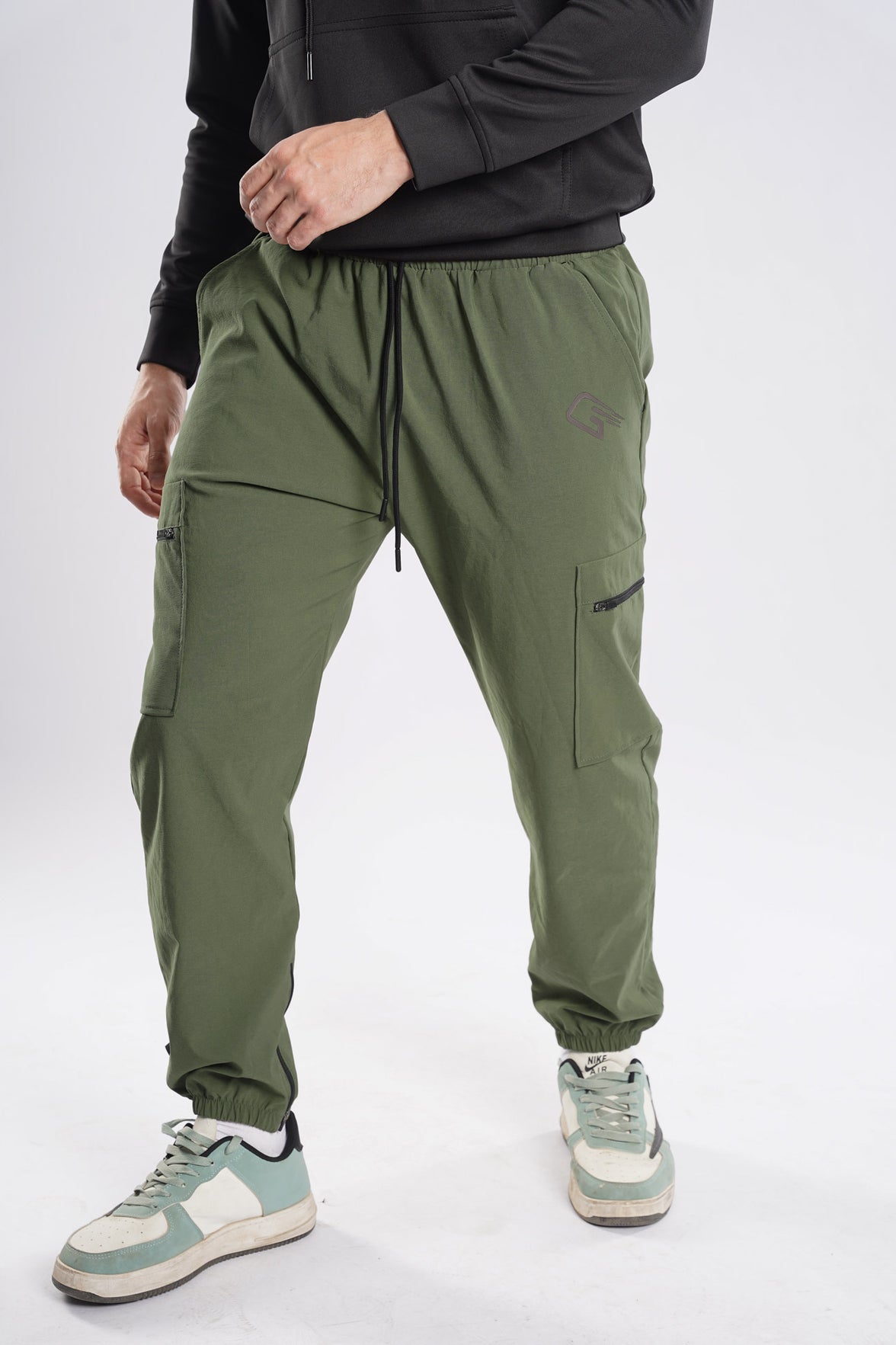 Military Green Cargo Pants V2