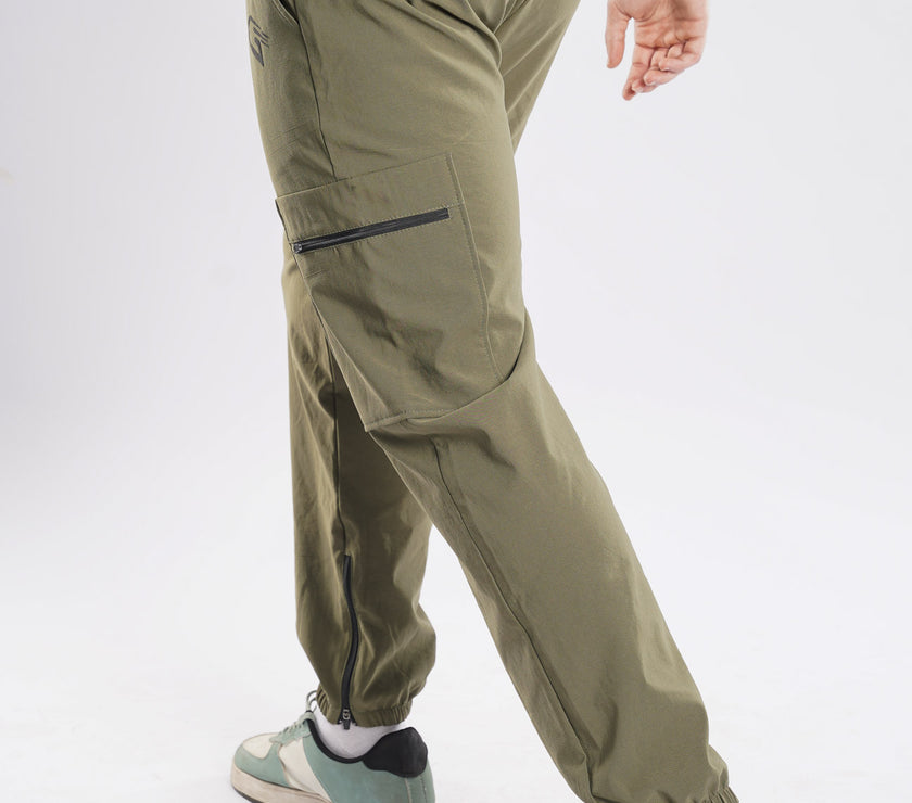 Military Green Cargo Pants