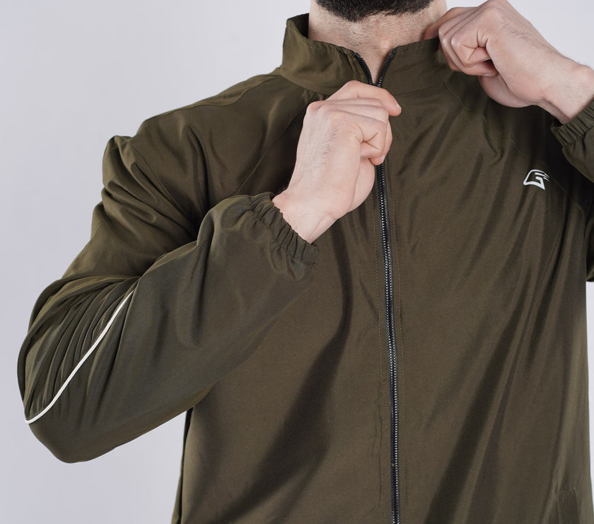 Olive Track jacket