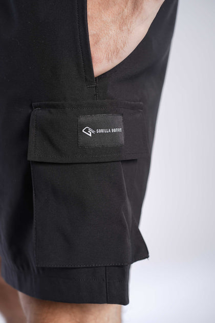 Black Gorilla Cargo Shorts [ OUTLET ]