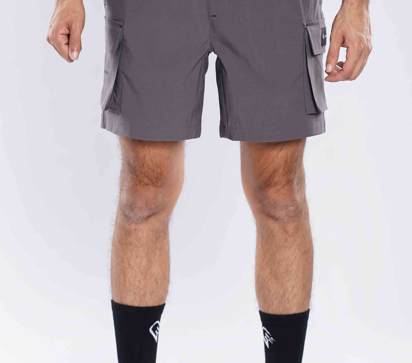 Dark Gray Gorilla Cargo Shorts