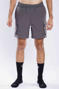 Dark Gray Gorilla Cargo Shorts