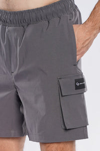 Dark Gray Gorilla Cargo Shorts