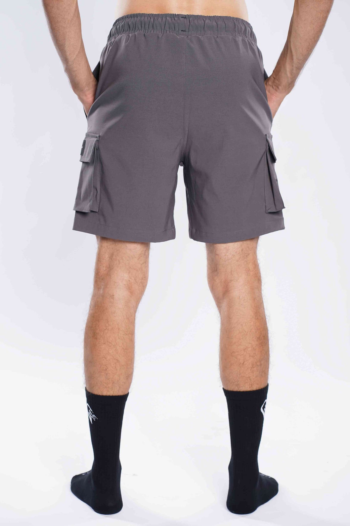 Dark Gray Gorilla Cargo Shorts