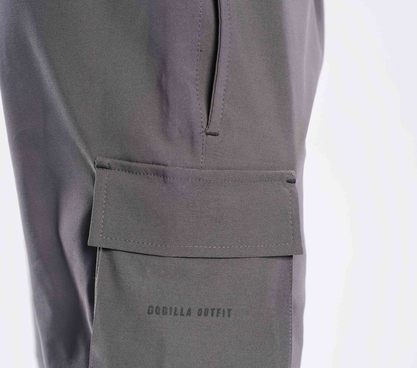 Dark Gray Gorilla Cargo Shorts