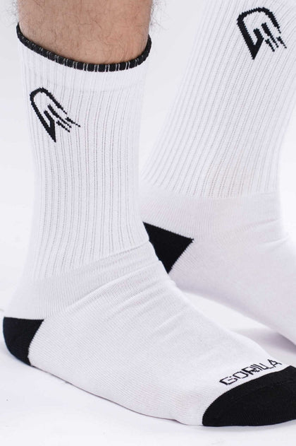 White Long socks
